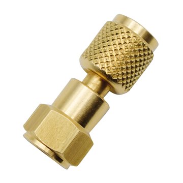 Raccordo girevole per tubi flessibili 1/4" F x 1/4" F SAE - Idrhaus