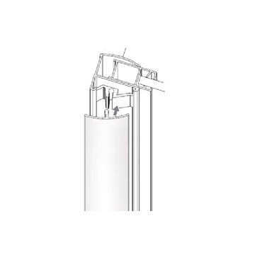 Lofty – Profilo Copri Fissaggio per Cabine Doccia