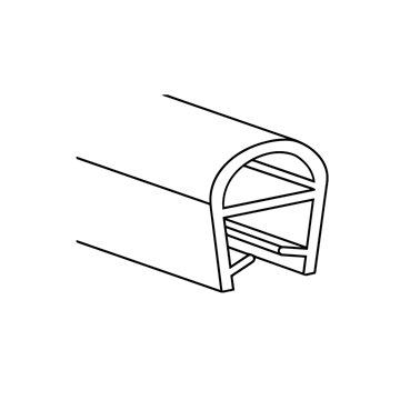 Lofty-guarnizione a palloncino angolo - semicircolare - porta scorrevole