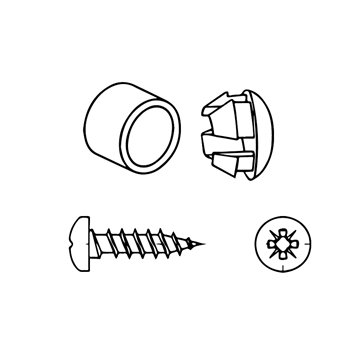 Lofty – Kit di Fissaggio per Profilo di Compensazione