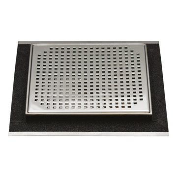 Sistema di scarico inox quadrato di lusso per un design elegante - Sq