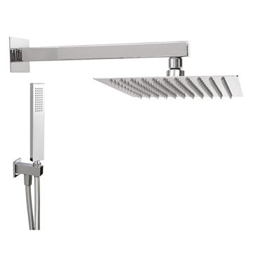 Kit doccia Steel Square: il perfetto connubio di design e funzionalit