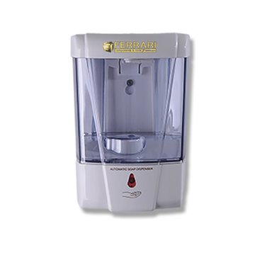 Dispenser automatico in ABS per sapone liquido 600ml L 110 x P 100 x H 100 mm