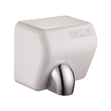 Asciugamani elettrico automatico con sensore in ABS bianco 1300w L 267 x P 210 x H 235 mm