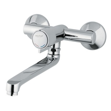Miscelatore temporizzato per lavabo/lavello serie MINIMAL modello 08135 di Idral