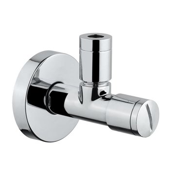 Rubinetto di arresto sottolavabo con filtro estraibile di lusso, modello 0195/1 di Idral