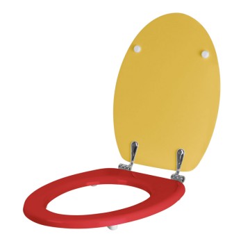 Sedile serie KIDS rosso e giallo