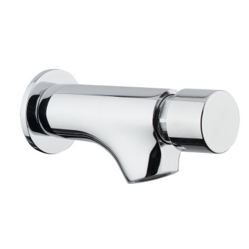 rubinetto temporizzato regolabile per lavabo serie MODERN a parete, modello 8500