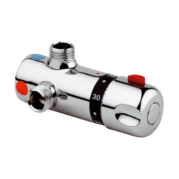 Miscelatore termostatico sottoboiler con kit di installazione