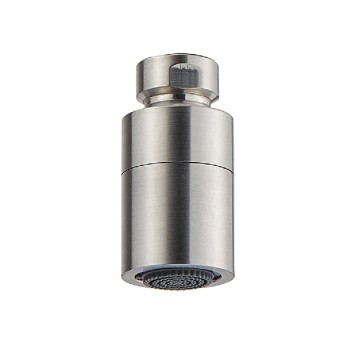 Soffione Orientabile Cilindrico Anticalcare Serie INOX, modello 08431/1 di Idral