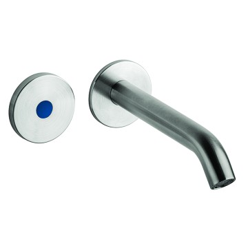 Rubinetto elettronico da incasso per lavabo con AISI 316L, bocca di e