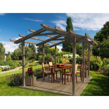 Barchessa in legno di conifera - Struttura 360x450 cm per spazi ampi