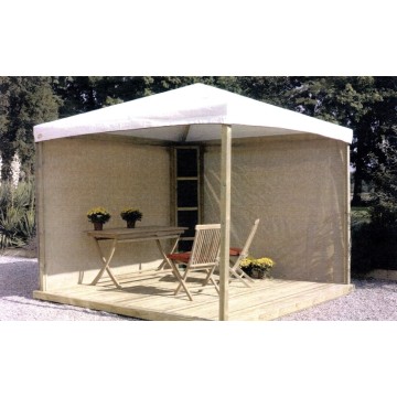 Copertura laterale per gazebo 300x300cm: protezione e stile per il tu