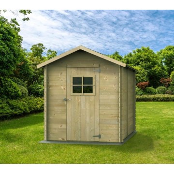 Casetta Gaeta: Elegante abitazione in perlina d'abete naturale, misur