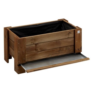 Vaschetta metallica giardiniera piccola 75,5x38,8x2 cm di alta qualit