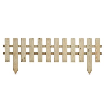 Confezione 4 pz recinzione bassa liscia 30x120cm - Recinzioni decorat