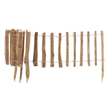 Confezione 2 pezzi: bordura nocciolo rotolo 200x33/50h cm