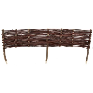 Confezione 3 pezzi di mini recinzione in salice 100x20x40cm tipo B