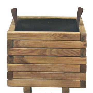 "Fioriera Gladys in legno stampato 40x40xh30,5 cm: un tocco di elegan