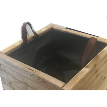 "Fioriera Gladys in legno stampato 40x40xh30,5 cm: un tocco di elegan