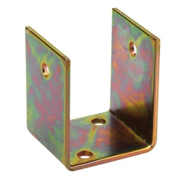 Confezione 2 staffe ad u per tubi 90x110x80x5mm