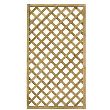 Grigliato trendy 90x180 cm con motivo decorativo e foro da 9 mm