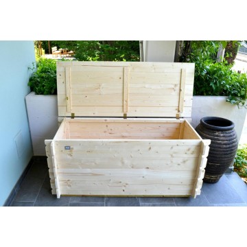 Cassapanca Giove: Spaziosa soluzione di stoccaggio, dimensioni 130x60