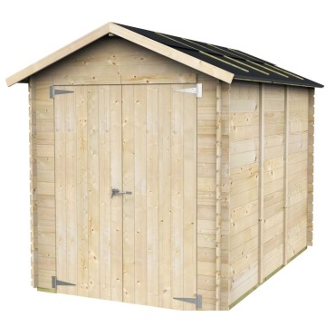 Casetta da giardino BH16 Fiamma 178x273 cm, certificata PDC PEF.