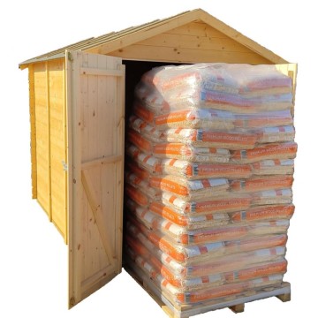 Casetta da giardino BH16 Fiamma 178x273 cm, certificata PDC PEF.