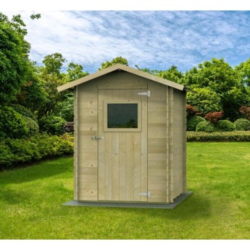 Casetta in legno Flavia BH16: 146x130 cm, certificazione PEFC