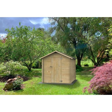 Casetta in legno certificata PEFCTM bh16 Formia, dimensioni 178x218 c