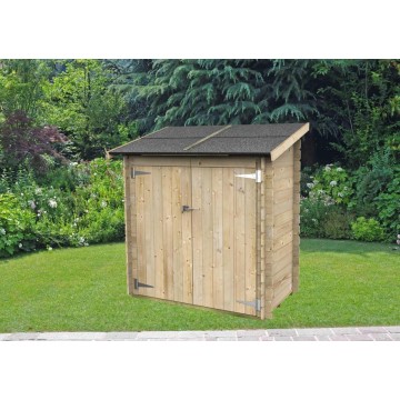 Casetta BH16 Ambrogio addossata 155x85 cm, resistente e certificata P