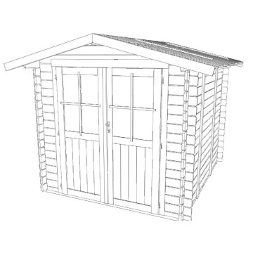 Casetta BH25 Opera 215x250 in legno certificato PEFC - Versione PDF