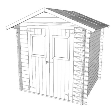 Casetta BH19 Roby 198x198 cm PDF PEFC: affidabile e sostenibile