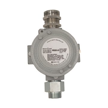 Sonda di rilevazione gas GPL antideflagrante SG895 ATEX – Sensore catalitico 4-20 mA