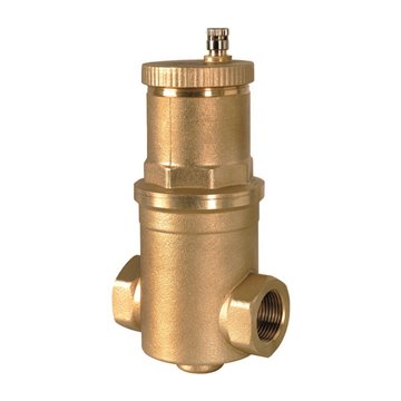 Disareatore in Ottone E-U 1" – Per Impianti Termici e Solari – Codice 070432