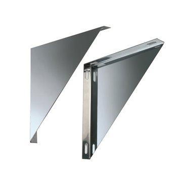 Coppia supporto per piastra intermedia coppia sostegno x supp.108146 h.250