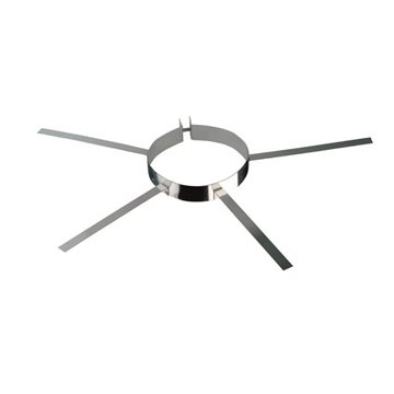 Collare Centraggio Inox AISI 316L Ø150mm Intubamento Camini | Idrobay