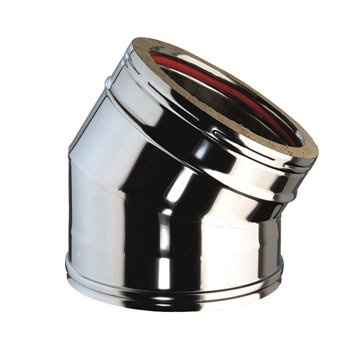 Curva a 30°mf inox/inox curva inox dp 30 gradi d200