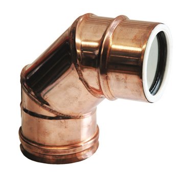 Curva a 90° mf  curva 90° mf d80/100 pps/copperplus