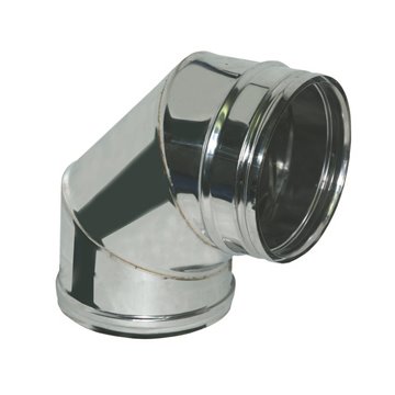 Curva a 90° mf  curva inox dp aria 90g d180