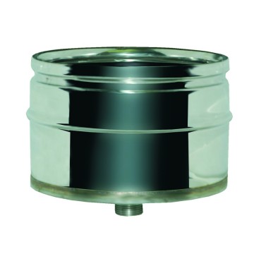Tappo raccogli condensa - aria/inox/inox l 115 mm tappo racc.cond.dp d80/100