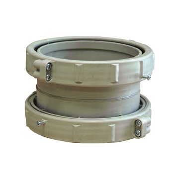 Raccordo di giunzione - pph flessibile - flessibile raccordo flex-flex per tubo pph d.125