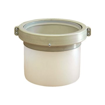 Raccordo di giunzione - pph flessibile - rigido m raccordo flex-rigido m x tubi pph d.125