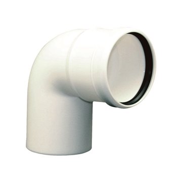 Curva a 90° mf - pps gomito a 87° in pps d.125