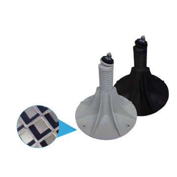 Supporti a pavimento supporto a pavim.h reg.180-260 ø50-300 con vite e dado 250kg