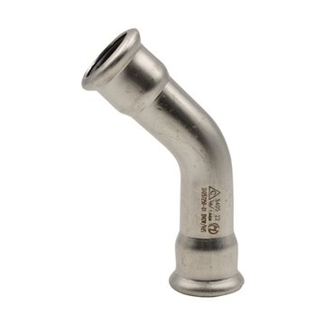 Curva a 45° FF Pressare 2 mm - DN 76,1 Idrobay: Precisione e Affidabilità