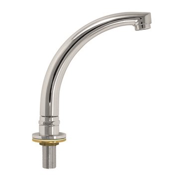 Bocca di erogazione lavabo pesante snodabile cromo bocca di erogazione pesante 200 mm