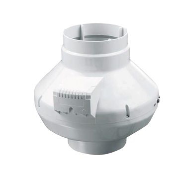 Aspiratore centrifugo "serie spin" aspiratore 220/240vac ipx4 80w 355mc/h ø125 spin 125vk centrifugo