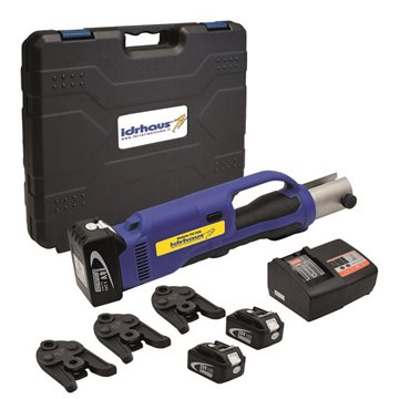 Pressatrice a batteria pz-1550 pressatrice bat. pz-1550 con ganasce profilo th 16-20-26